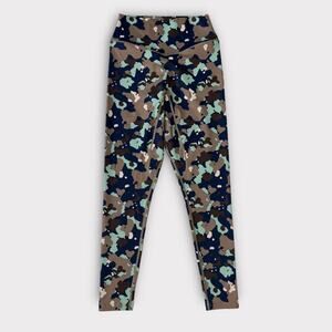 Balance Athletica Vitality The Ascend Leggings in Ocean Breeze Camo Size Medium